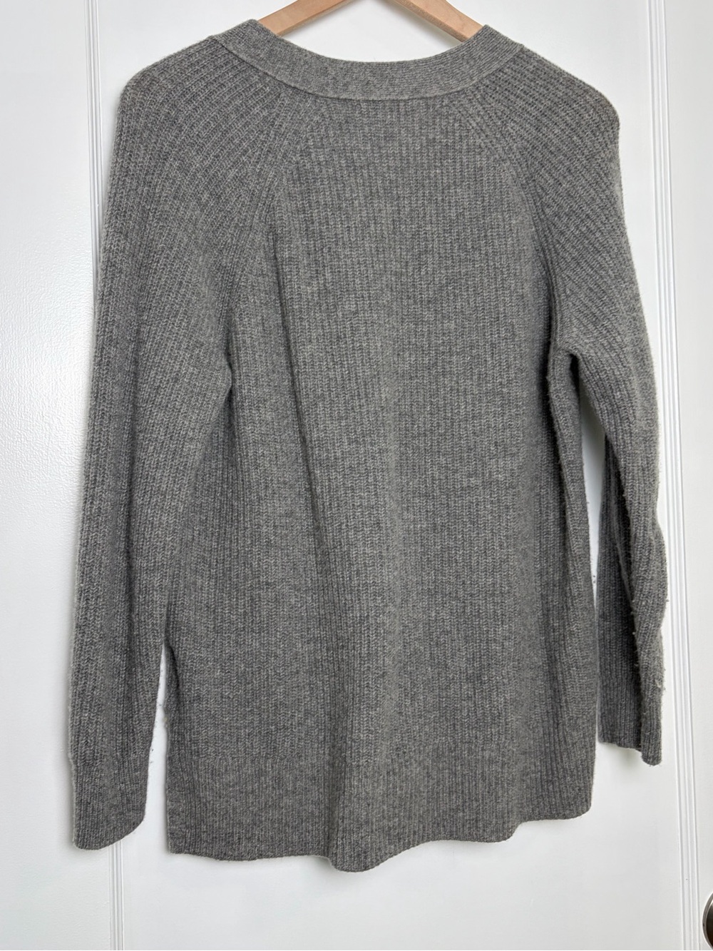 Madewell Ribbed Lyle Henley Sweater Merino Wool small - Picture 5 of 16